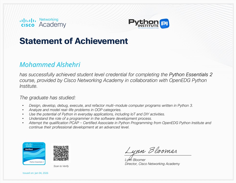 Python Essentials 2